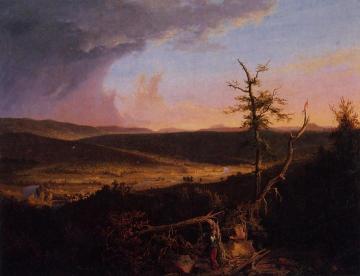 View on the Schoharie Artwork by Thomas Cole