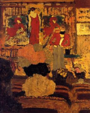 The Conjuring Act Artwork by Edouard Vuillard