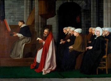 A May Service for Young Women Artwork by Alphonse Legros