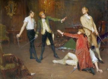 Enough! Artwork by John Arthur Lomax