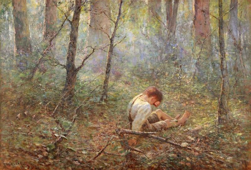 Lost, 1907 Artwork by Frederick McCubbin
