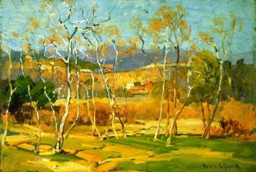Saplings Artwork by Franz Bischoff