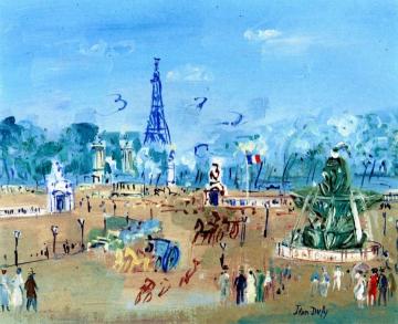 Place de la Concorde Artwork by Raoul Dufy