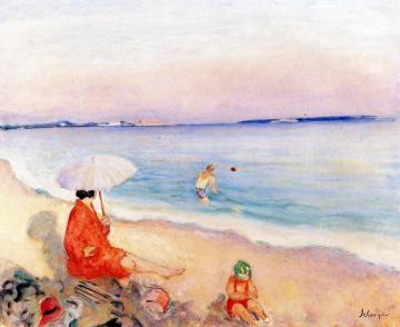 The Beach Artwork by Henri Lebasque