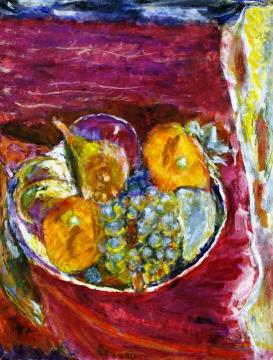 Grapes Artwork by Pierre Bonnard