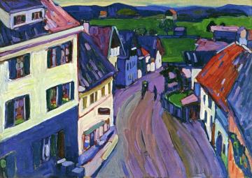 Murnau - View From The Window Of The Griesbräu Artwork by Wassily Kandinsky