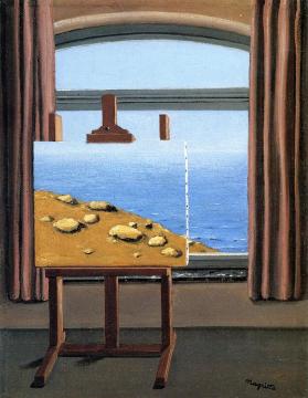 La condition humaine Artwork by Rene Magritte