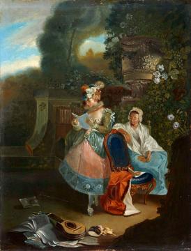 The Letter Artwork by Luis Paret y Alcazar