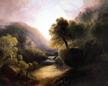 River Landscape Artwork by Thomas Doughty