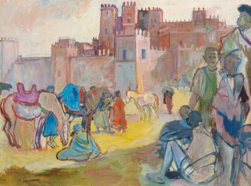 The Kasbah Artwork by Edy Legrand