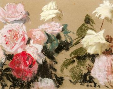 Roses Artwork by Leon Jan Wyczolkowski