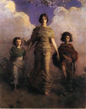 The Virgin Artwork by Abbott Handerson Thayer