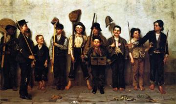 Dress Parade Artwork by John George Brown