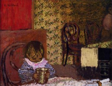 Child At The Table Artwork by Edouard Vuillard