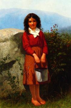 The Berry Picker Artwork by John George Brown