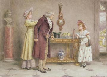 Sunday Morning Artwork by George Goodwin Kilburne