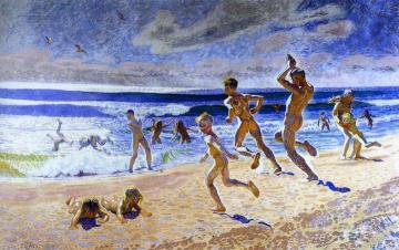 Sun And Youth Artwork by Jans Ferdinand Willumsen
