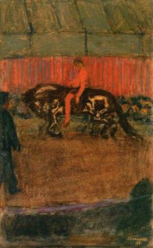 On The Track Artwork by Pierre Bonnard