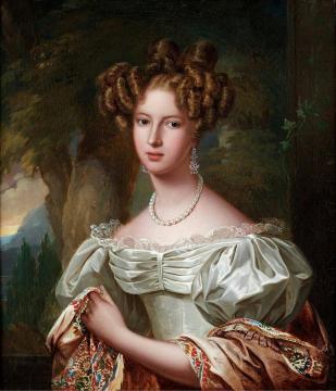 Woman With Pearl Necklace Artwork by Fredrik Westin