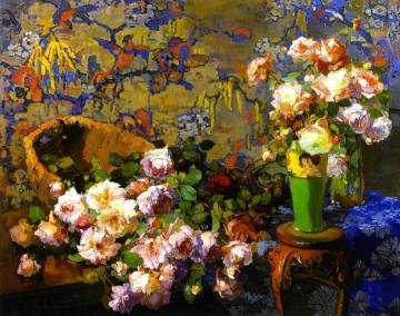 Roses Artwork by Franz Bischoff
