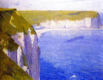 Cliffs At Yport Artwork by Charles Conder