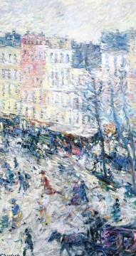 Boulevard Saint-denis In Paris Artwork by Nicolas Tarkhoff