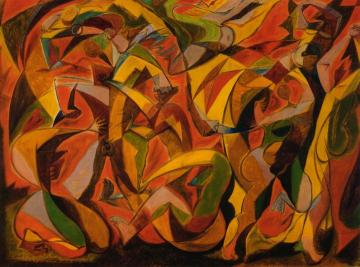 The Massacre Artwork by Andre Masson