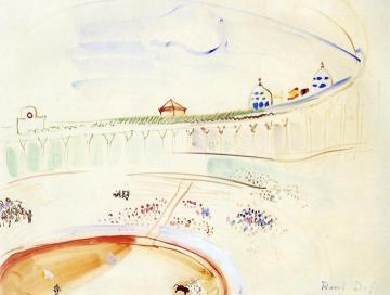 In The Arena Artwork by Raoul Dufy