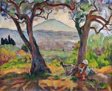 Cap Sicie Artwork by Henri Lebasque