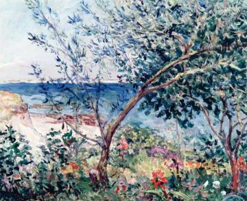 Garden by the Sea, Kerhostin, Morbihan Artwork by Maxime Maufra