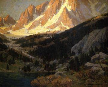 Shadow Slope, Inyo County, California, Near Bishop Artwork by Edgar Alwyn Payne