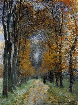 The Avenue Artwork by Claude Oscar Monet