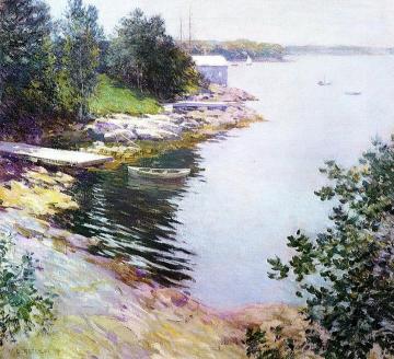 The Landing Place Artwork by Willard Leroy Metcalf