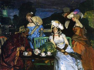 La Mascarade Artwork by Lucien Simon