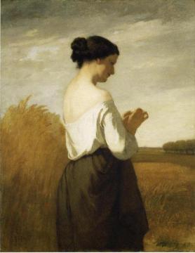 La Marguerite Artwork by William Morris Hunt