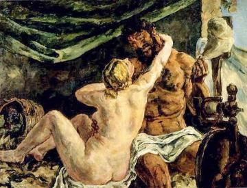 Hercules and Omphale Artwork by Pyotr Konchalovsky