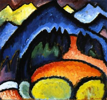 Oberstdorf Artwork by Alexej Jawlensky