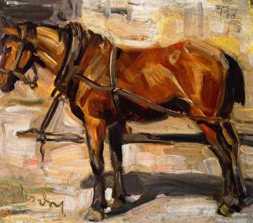 Small Study of a Horse I Artwork by Franz Marc