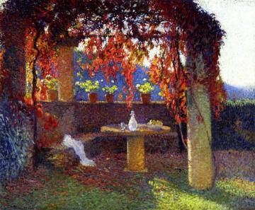 La Pergola Artwork by Henri Martin