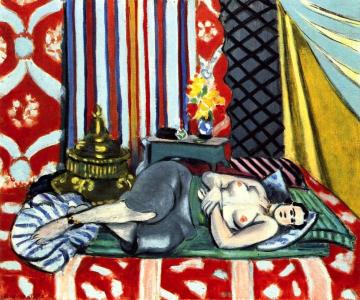 Odalisque With Gray Culottes Artwork by Henri Matisse