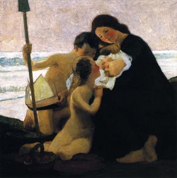 Sea Babies Artwork by Max Bohm