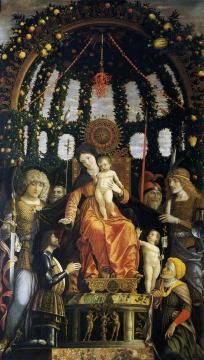 Madonna of Victory Artwork by Andrea Mantegna