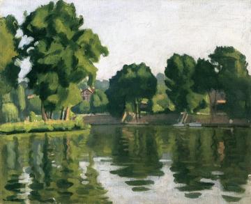 The Seine at Poissy Artwork by Albert Marquet