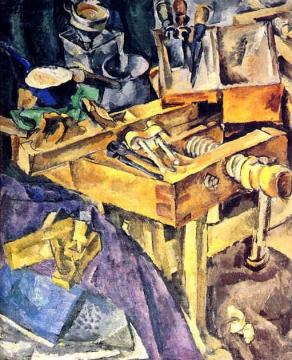Workbench Artwork by Pyotr Konchalovsky