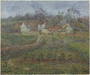 Landscape in a Valley Artwork by Gustave Loiseau