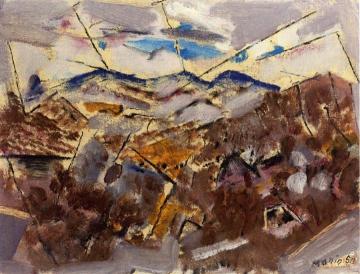 Pertaining to West New Jersey Artwork by John Marin