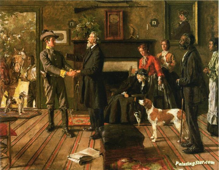 Leaving Home Artwork by William Gilbert Gaul