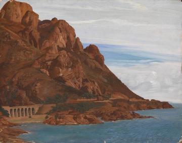 View Of Anthéor Artwork by Alexander Evgenievich Yakovlev