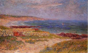 Raguenez Beach, Finistere Artwork by Henry Moret