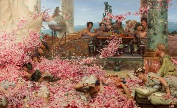 The Roses Of Heliogabalus Artwork by Sir Lawrence Alma Tadema
